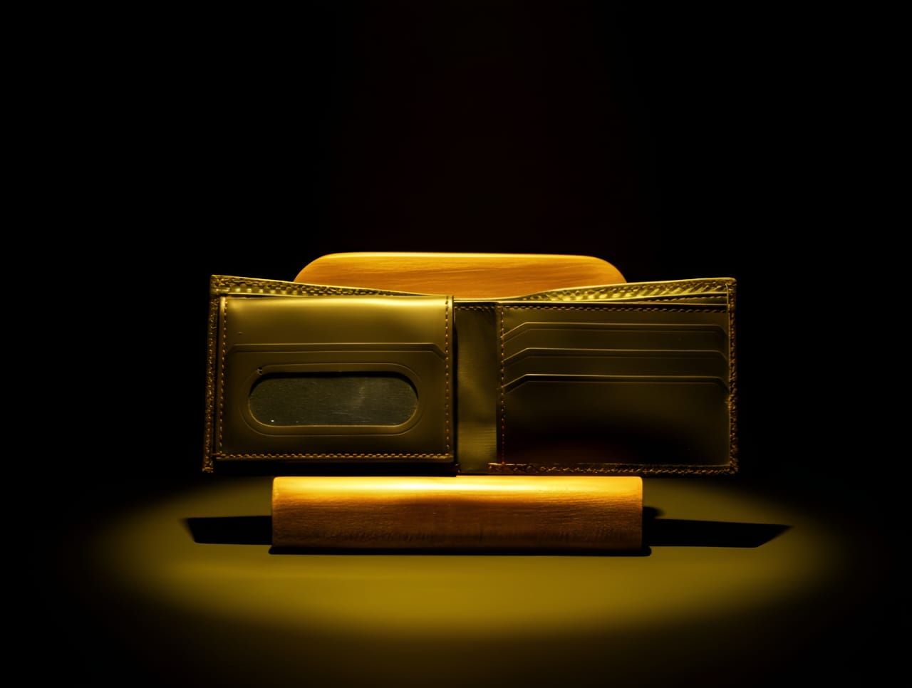 Irani & Dollar Size Wallet in Black – Premium Cow Leather Wallet by Truscarries