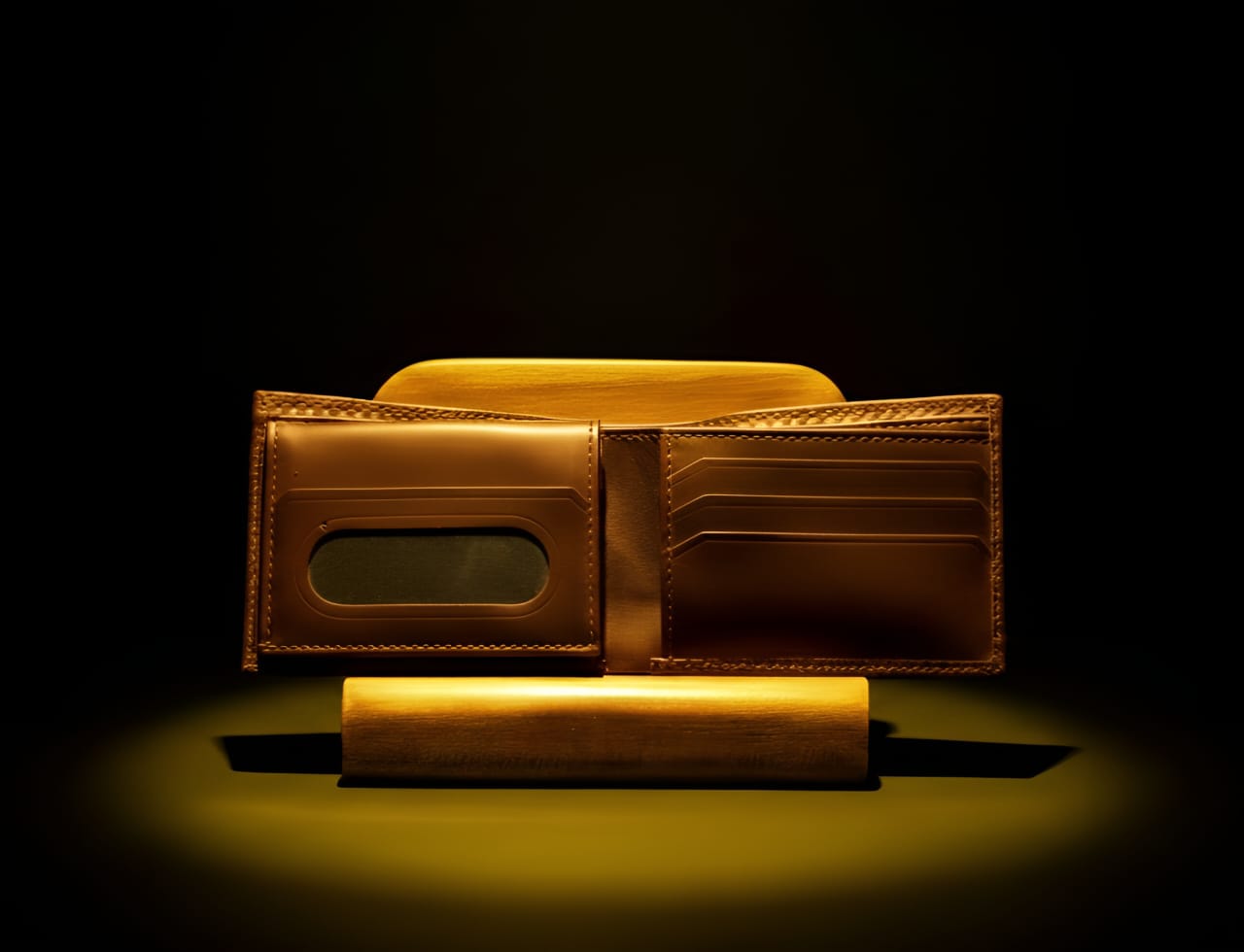 Irani & Dollar Size Wallet in Mehroon – Premium Cow Leather Wallet by Truscarries