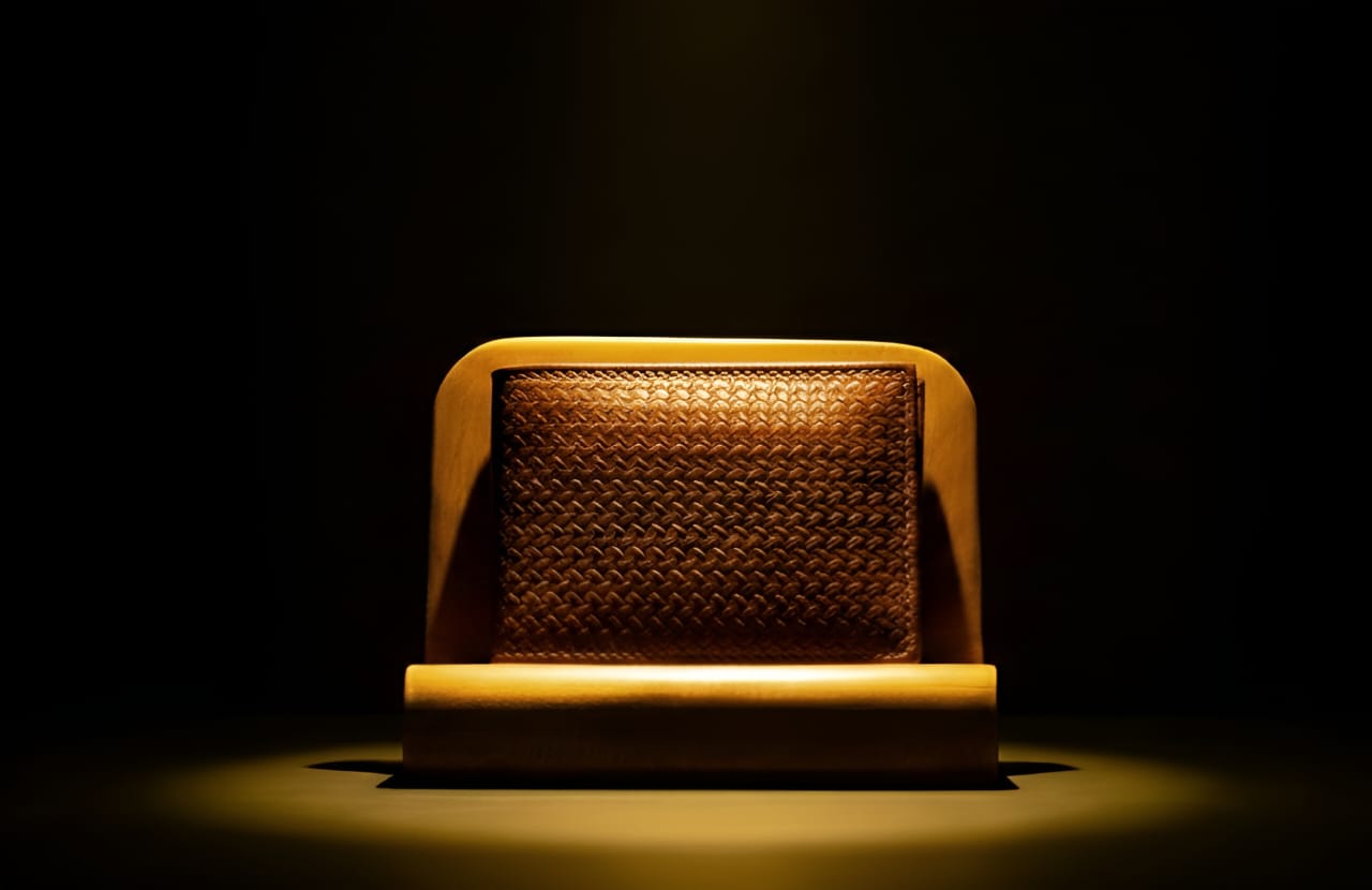 Irani & Dollar Size Wallet in Mehroon – Premium Cow Leather Wallet by Truscarries