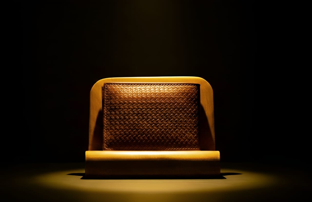 Irani & Dollar Size Wallet in Mehroon – Premium Cow Leather Wallet by Truscarries